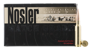 Nosler Match Grade Ammunition 6.5 Creedmoor 140 Grain RDF Hollow Point Boat Tail 20RD Nosler Match Grade Ammunition 6.5 Creedmoor 140 Grain RDF Hollow Point Boat Tail 20RD