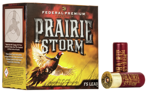 Federal Premium Prairie Storm Ammunition 12 Gauge Copper Plated Shot