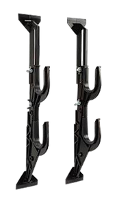 Allen 17450 Gun/Accessory RackBlack Plastic Holds 2 Allen 17450 Gun/Accessory RackBlack Plastic Holds 2
