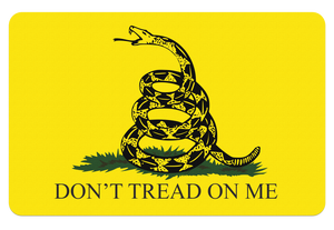 TekMat TEKR17GADSDEN Gadsden Flag Cleaning Mat Black/Yellow Rubber 17" Long Snake/"Don't Tread On Me" TekMat TEKR17GADSDEN Gadsden Flag Cleaning Mat Black/Yellow Rubber 17" Long Snake/"Don't Tread On Me"