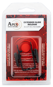 Apex Tactical Extended Slide Release CZ P-10 C, F, S Steel Melonite Apex Tactical Extended Slide Release CZ P-10 C, F, S Steel Melonite