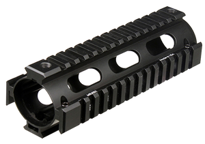 UTG Pro 2-Piece Handguard Quad Rail AR-15 Carbine Length Aluminum UTG Pro 2-Piece Handguard Quad Rail AR-15 Carbine Length Aluminum