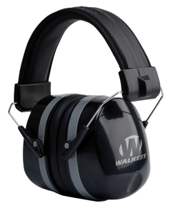 Walker's Premium Passive Earmuffs (NRR 32dB) Black Walker's Premium Passive Earmuffs (NRR 32dB) Black