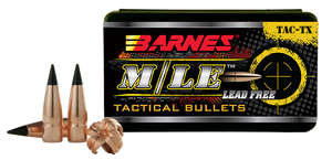 Barnes Tipped TAC-TX Bullets 300 AAC Blackout/300 Whisper (308 Diameter) 120 Grain Boat Tail Lead-Free Box of 50 Barnes Tipped TAC-TX Bullets 300 AAC Blackout/300 Whisper (308 Diameter) 120 Grain Boat Tail Lead-Free Box of 50