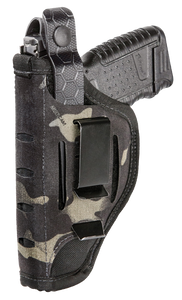 Sentry 35AH06MB NylonIWB/OWB MultiCam Black Nylon Belt Clip/Belt Slide Fits Large Semi-Auto Fits 3.50-4.50" Barrel Ambidextrous Sentry 35AH06MB NylonIWB/OWB MultiCam Black Nylon Belt Clip/Belt Slide Fits Large Semi-Auto Fits 3.50-4.50" Barrel Ambidextrous