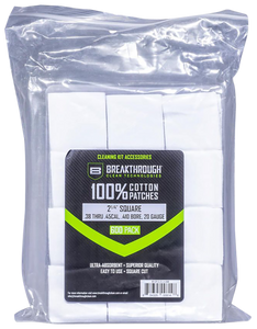 Breakthrough Clean BTCPS21/4600 Square Patches 38-45 Cal/.410-20 Gauge 600 pieces Breakthrough Clean BTCPS21/4600 Square Patches 38-45 Cal/.410-20 Gauge 600 pieces