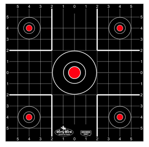 Birchwood Casey 35270 Dirty Bird Sight-In Bullseye Tagboard Target 12" 100 Per Pkg Birchwood Casey 35270 Dirty Bird Sight-In Bullseye Tagboard Target 12" 100 Per Pkg