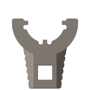 Real Avid AVMFTCNW Master -Fit Thin Castle Nut Wrench Titanium/Stainless Steel for AR-Platform Real Avid AVMFTCNW Master -Fit Thin Castle Nut Wrench Titanium/Stainless Steel for AR-Platform