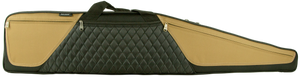 Bulldog BD365 Elite Shotgun Case made of Water-Resistant Nylon with Black Finish & Tan Trim, 3 Exterior Zippered Pockets, Soft Lining, & Deluxe Padded Shoulder Strap 52" L Bulldog BD365 Elite Shotgun Case made of Water-Resistant Nylon with Black Finish & Tan Trim, 3 Exterior Zippered Pockets, Soft Lining, & Deluxe Padded Shoulder Strap 52" L