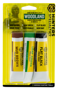 Hunters Specialties 00268 Woodland Camo Makeup kit Camo Creme Makeup 3 Tubes Hunters Specialties 00268 Woodland Camo Makeup kit Camo Creme Makeup 3 Tubes