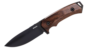 Woox BUKNF00101 Rock 624.25" Fixed Plain Black Mil-Spec Sleipner Steel Blade 4.75" Walnut Handle Woox BUKNF00101 Rock 624.25" Fixed Plain Black Mil-Spec Sleipner Steel Blade 4.75" Walnut Handle