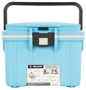 Pelican Personal Cooler, Pelican 8q-1-clblugry Im 8qt Elite Cooler  Blu/gry Pelican Personal Cooler, Pelican 8q-1-clblugry Im 8qt Elite Cooler  Blu/gry