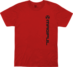 Magpul MAG1113-610-S Vertical LogoRed Cotton Short Sleeve Small Magpul MAG1113-610-S Vertical LogoRed Cotton Short Sleeve Small