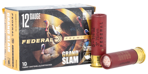 Federal PFCX157F5 Premium Grand Slam 12 Gauge 3" 1 3/4 oz 5 Shot 10 Per Box/25 Cs Federal PFCX157F5 Premium Grand Slam 12 Gauge 3" 1 3/4 oz 5 Shot 10 Per Box/25 Cs