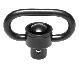 Troy Industries SSQD Push Button Quick Detach Sling Swivel Steel Black Troy Industries SSQD Push Button Quick Detach Sling Swivel Steel Black