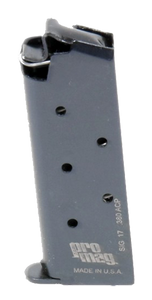 ProMag SIG17 StandardBlued Detachable 6rd for 380 ACP Sig P238 ProMag SIG17 StandardBlued Detachable 6rd for 380 ACP Sig P238