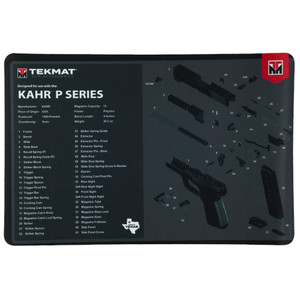 Tekmat Pstl Mat For Kahr P Series Bk Tekmat Pstl Mat For Kahr P Series Bk