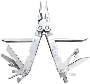 S.O.G SOGS62NCP PowerLock V-Cutter Polished 420 Stainless Steel 7" Long Includes Sheath S.O.G SOGS62NCP PowerLock V-Cutter Polished 420 Stainless Steel 7" Long Includes Sheath