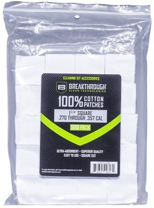 Breakthrough Clean BTCPS13/4500 Square Patches 270/357 Cal 500 pieces Breakthrough Clean BTCPS13/4500 Square Patches 270/357 Cal 500 pieces