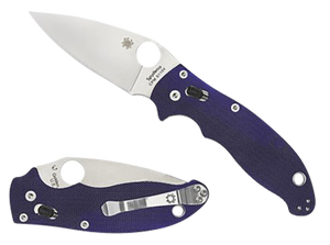 Spyderco MANIX 2 G-10 DARK BLUE Spyderco MANIX 2 G-10 DARK BLUE