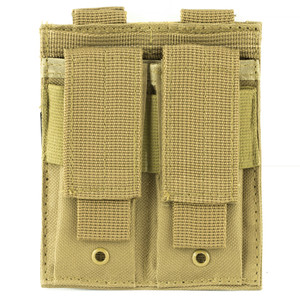 Vism Double Pistol Mag Pouch Tan Vism Double Pistol Mag Pouch Tan
