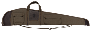 Browning 1415048448 Laredo50" Olive Cotton Canvas with Brown Leather Trim, YKK Zipper, Foam Padding, Padded Carry Handle & 2 Side Pockets Browning 1415048448 Laredo50" Olive Cotton Canvas with Brown Leather Trim, YKK Zipper, Foam Padding, Padded Carry Handle & 2 Side Pockets