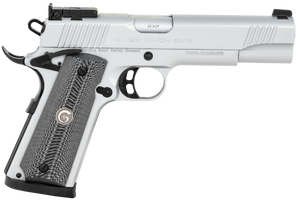 Girsan .45 ACP 1911 Pistol 5" Barrel Adj Rear Sights Silver Girsan .45 ACP 1911 Pistol 5" Barrel Adj Rear Sights Silver