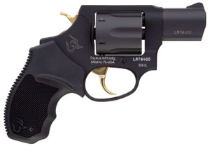 Taurus 856 Ultra-Lite Small .38 Spl Revolver w/ Gold Accents Anodized Taurus 856 Ultra-Lite Small .38 Spl Revolver w/ Gold Accents Anodized