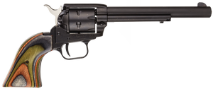 Heritage Mfg Rough Rider 6.5" .22lr/.22 Mag Small Bore Revolver Satin Heritage Mfg Rough Rider 6.5" .22lr/.22 Mag Small Bore Revolver Satin