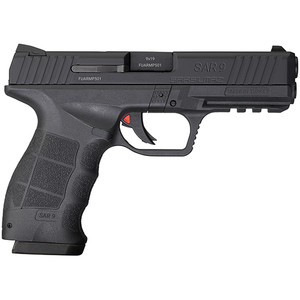 SAR SAR9T 9mm Pistol 17rd 4.4" Black - SAR9TBL SAR SAR9T 9mm Pistol 17rd 4.4" Black - SAR9TBL