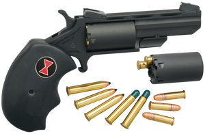 North American Arms Black Widow .22LR Revolver 2" Barrel Fixed Sights North American Arms Black Widow .22LR Revolver 2" Barrel Fixed Sights