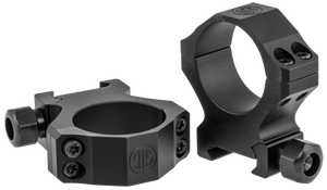 Sig Sauer ALPHA1 Hunting 30mm Rings Matte, High (1.12"), Aluminum Sig Sauer ALPHA1 Hunting 30mm Rings Matte, High (1.12"), Aluminum