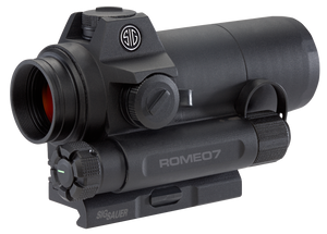 Sig Sauer 1x30 ROMEO7 Red Dot Sight Black, 2 MOA Dot (Red), 0.5 MOA Adj, M1913 Rail Interface