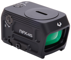 Viridian 9810058 RFX45 Closed Emitter Green Dot Sight Black | 24 x 15.5mm 5 MOA Green Dot Viridian 9810058 RFX45 Closed Emitter Green Dot Sight Black | 24 x 15.5mm 5 MOA Green Dot