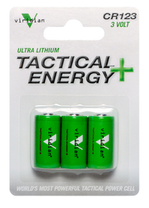 Viridian CR1233 CR123A3V Li-Ion Compatible w/ X Series Gen 2 Models 3 Pack Viridian CR1233 CR123A3V Li-Ion Compatible w/ X Series Gen 2 Models 3 Pack
