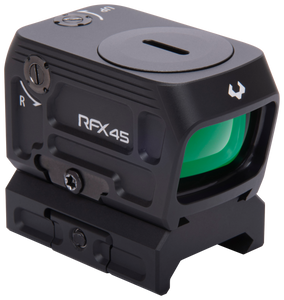 Viridian 9810059 RFX45 Closed Emitter Green Dot Sight Black | 24 x 15.5mm 5 MOA Green Dot Viridian 9810059 RFX45 Closed Emitter Green Dot Sight Black | 24 x 15.5mm 5 MOA Green Dot