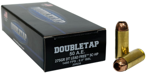Doubletap Ammunition Snake Shot Dtap 50ae275x 50ae 275 Lead Free Sc-hp 20/25 Doubletap Ammunition Snake Shot Dtap 50ae275x 50ae 275 Lead Free Sc-hp 20/25