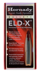 Hornady Eld-x Horn 24550 Bull .243 103 Eld-x 100/25 Hornady Eld-x Horn 24550 Bull .243 103 Eld-x 100/25