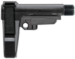 SB Tactical SBA3X-01-SB SBA3 Synthetic Black 5-Position Adjustable for AR-Platform SB Tactical SBA3X-01-SB SBA3 Synthetic Black 5-Position Adjustable for AR-Platform