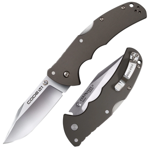 Cold Steel Code 4 Cold Cs-58pc Code 4 Clip Point S35vn Cold Steel Code 4 Cold Cs-58pc Code 4 Clip Point S35vn