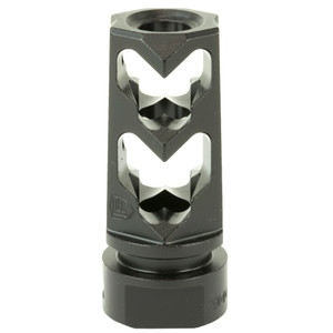 Fortis Mfg Muzzle Brake 9mm 1/2X36 Black Finish 9mm-MB-BLK-36 Fortis Mfg Muzzle Brake 9mm 1/2X36 Black Finish 9mm-MB-BLK-36