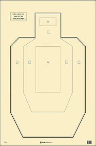 Action Target Inc Competition Action Ipsc-p-100 Ipsc/uspsa Target 100bx Action Target Inc Competition Action Ipsc-p-100 Ipsc/uspsa Target 100bx