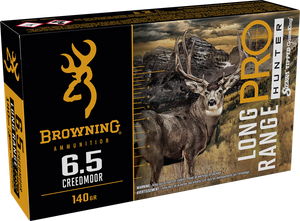 Browning Ammo Long Range Pro Brna B192500652 6.5crd Lrph 140gr 20/10 Browning Ammo Long Range Pro Brna B192500652 6.5crd Lrph 140gr 20/10