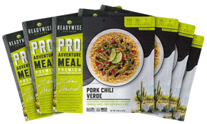 Wise Foods Outdoor Food Kit, Wise Rw05-191 6 Ct Pro Pork Chile Verde Wise Foods Outdoor Food Kit, Wise Rw05-191 6 Ct Pro Pork Chile Verde