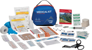 Adventure Medical Kits 01001003 Mountain Backpacker Medical Kit Treats Injuries/Illnesses Water Resistant Blue Adventure Medical Kits 01001003 Mountain Backpacker Medical Kit Treats Injuries/Illnesses Water Resistant Blue
