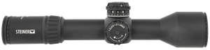 Steiner 5116 T6Xi Black 2.5-15x 50mm 34mm Tube Illuminated SCR Mil Reticle First Focal Plane Features Throw Lever Steiner 5116 T6Xi Black 2.5-15x 50mm 34mm Tube Illuminated SCR Mil Reticle First Focal Plane Features Throw Lever