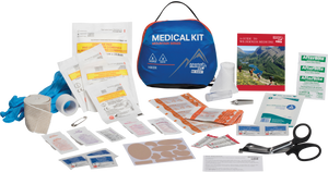 Adventure Medical Kits 01001001 Mountain Hiker Medical Kit Treats Injuries/Illnesses Water Resistant Blue Adventure Medical Kits 01001001 Mountain Hiker Medical Kit Treats Injuries/Illnesses Water Resistant Blue