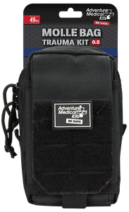 Adventure Medical Kits 20640301 MOLLE Bag Trauma Kit 0.5 Stop Bleeding Black Adventure Medical Kits 20640301 MOLLE Bag Trauma Kit 0.5 Stop Bleeding Black