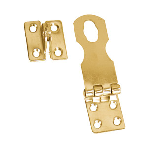 Whitecap Swivel Safety Hasp - Polished Brass - 1" x 3" Whitecap Swivel Safety Hasp - Polished Brass - 1" x 3"