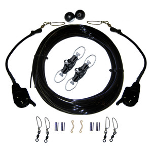 Rupp Single Rigging Kit W/Lok-Ups & Nok-Outs - 160' Black Mono Rupp Single Rigging Kit W/Lok-Ups & Nok-Outs - 160' Black Mono